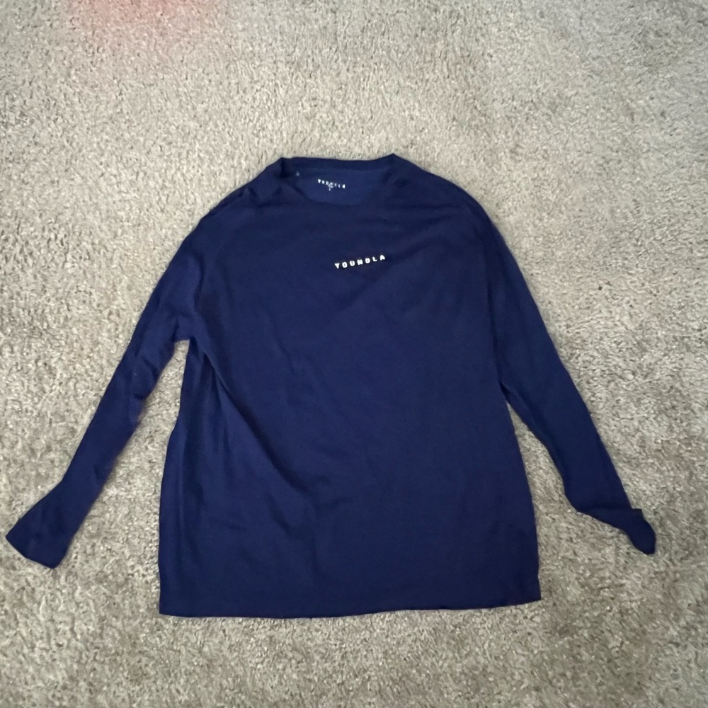 YoungLA Deep Blue Long Sleeve Tee